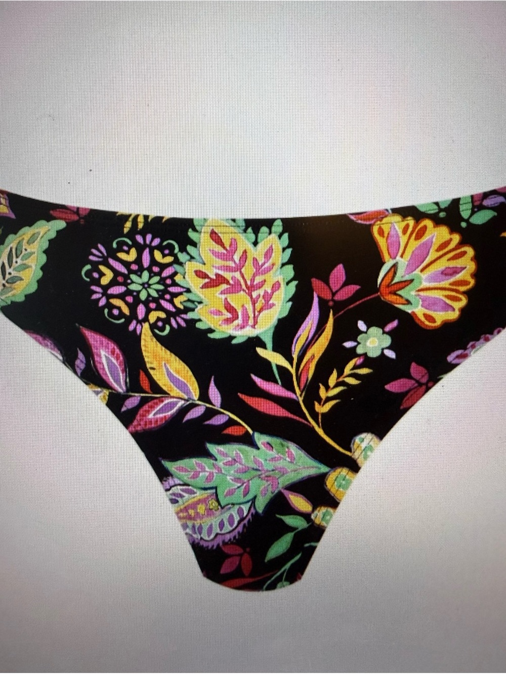 Venus: Fiji Moderate Bikini Bottom - Field Floral, Size 12